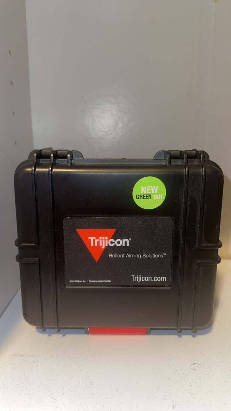 Trijicon MRO Optic Hard Case with Foam Insert and Documentation